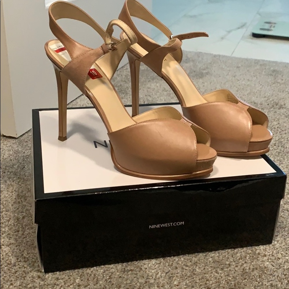 Nine West Peep Toe Heels